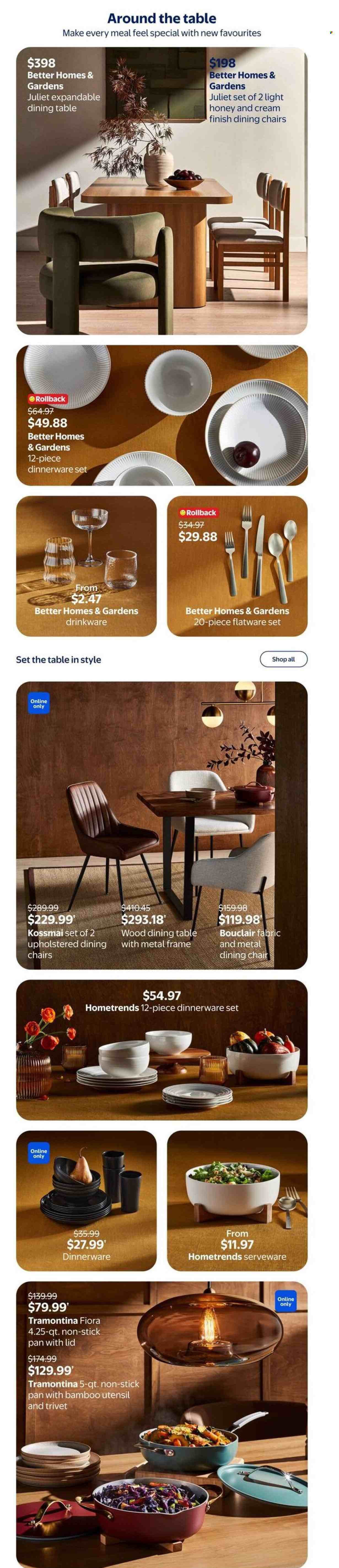WALMART flyer - Ready for Fall
