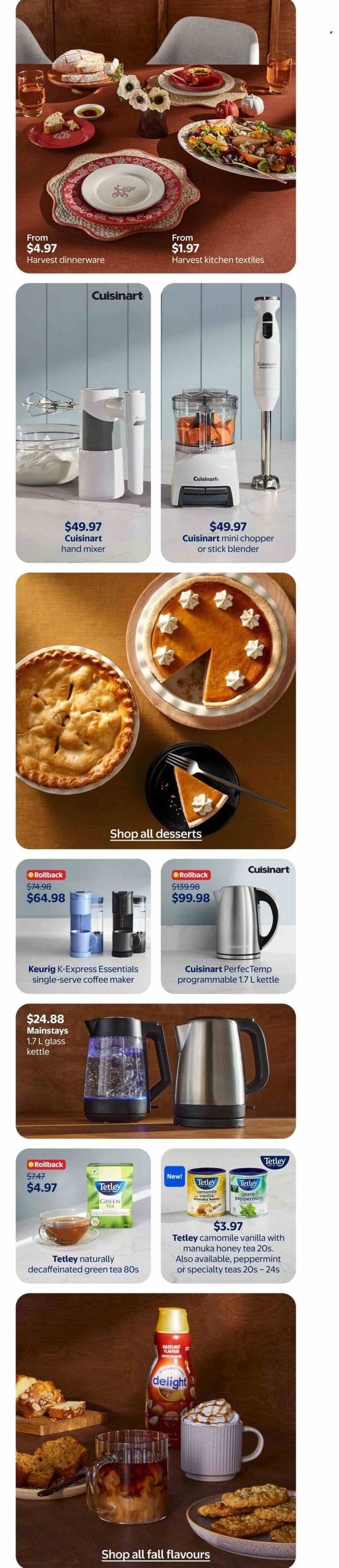 WALMART flyer - Ready for Fall