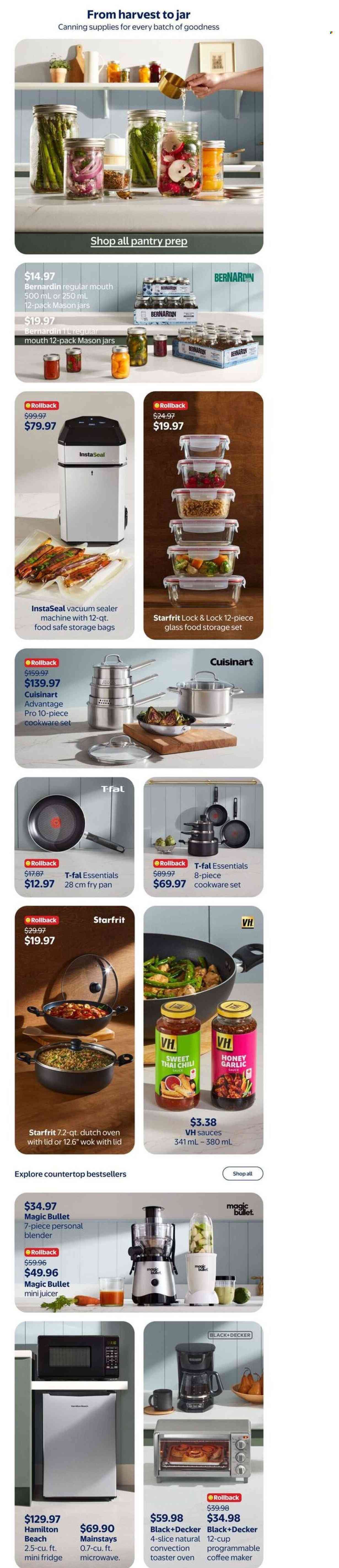 WALMART flyer - Ready for Fall