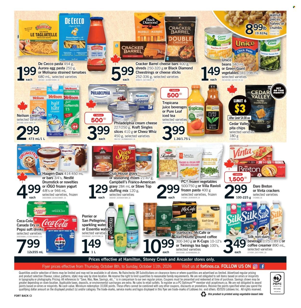 FORTINOS flyer - From Thursday October 08, 2026