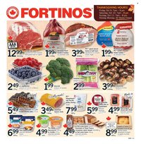 FORTINOS flyer - From Thursday October 08, 2026