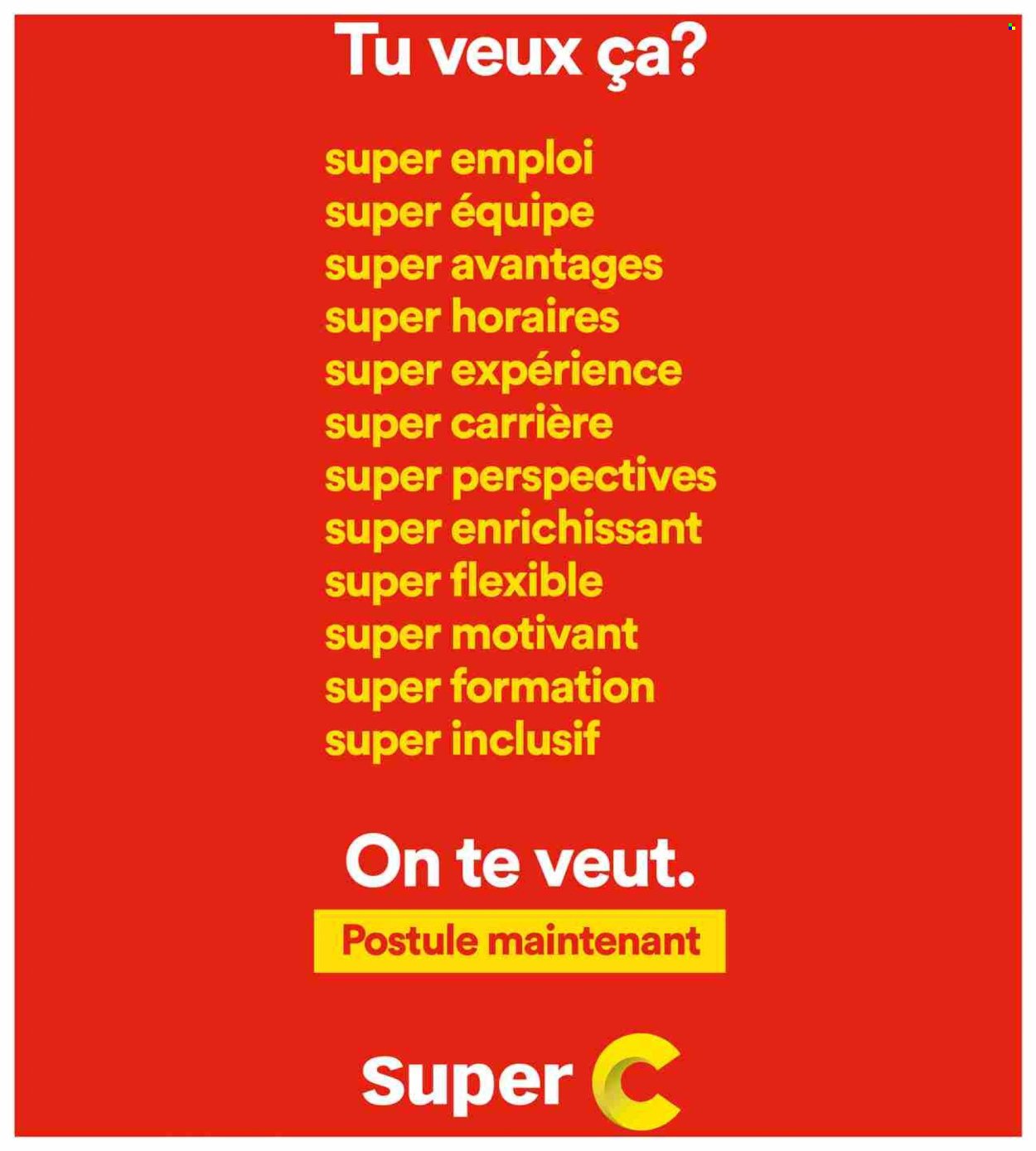 SUPER C flyer - Weekly Flyer