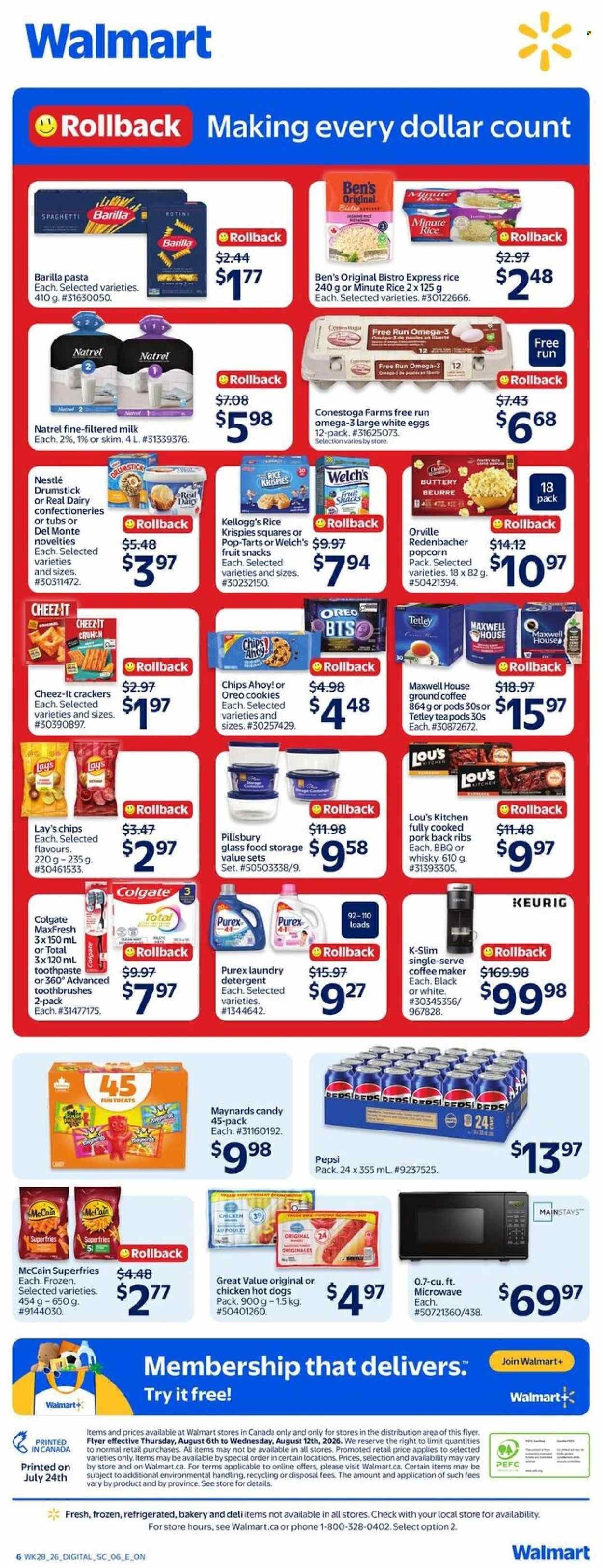 WALMART flyer - From Thursday August 06, 2026