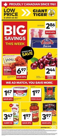 GIANT TIGER flyer - Weekly Flyer