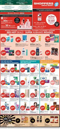 SHOPPERS DRUG MART flyer - From Saturday November 01, 2025 (2025-11-01 - 2025-11-07)