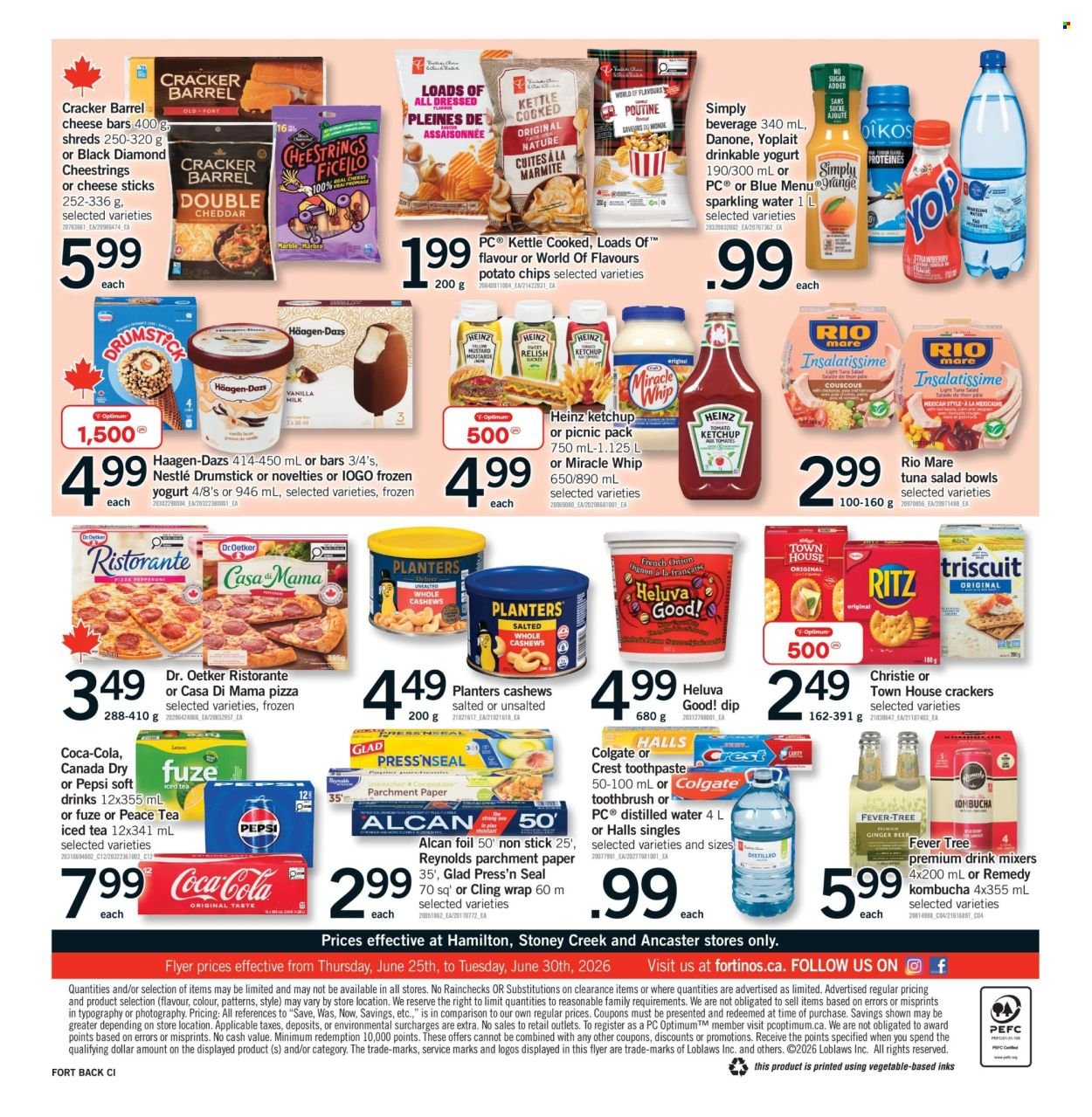 FORTINOS flyer - From Thursday June 25, 2026