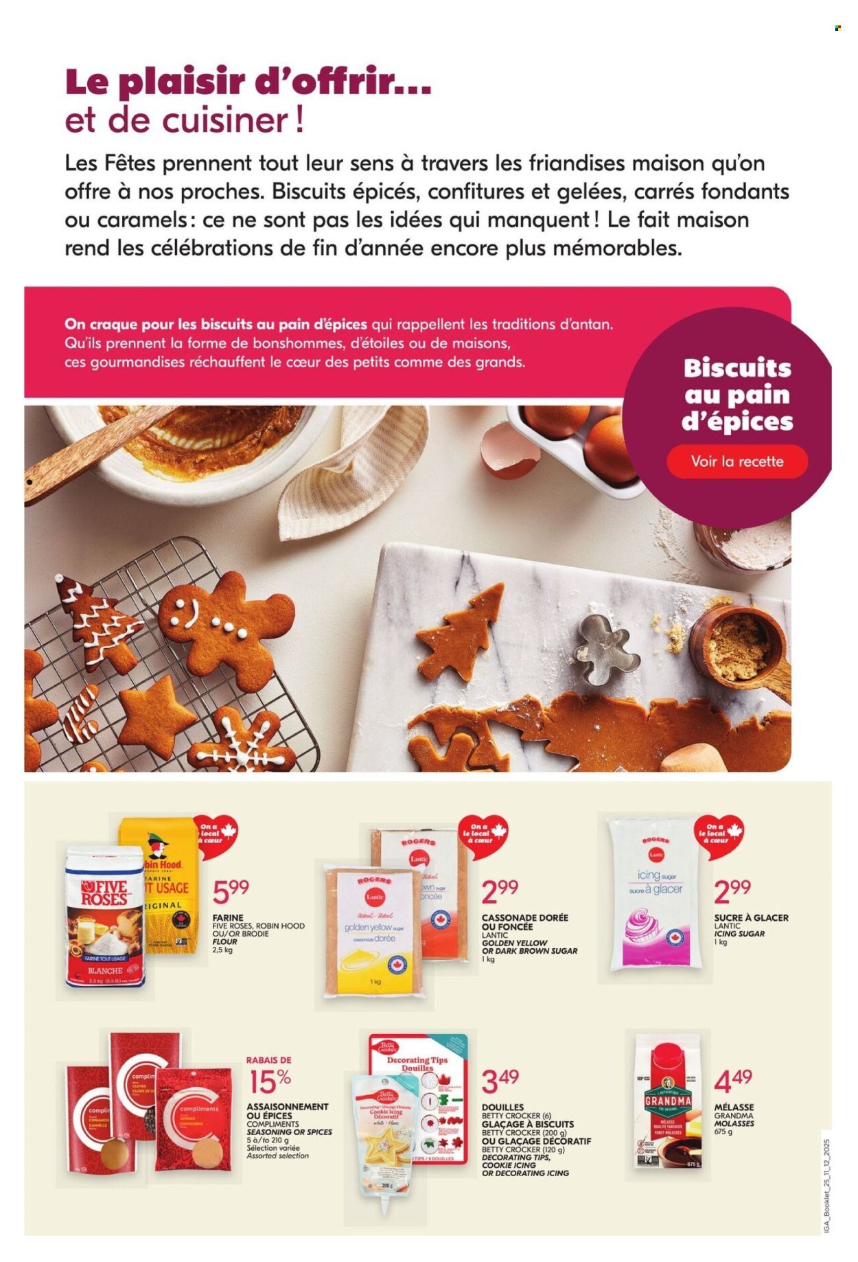 IGA flyer - Christmas Book