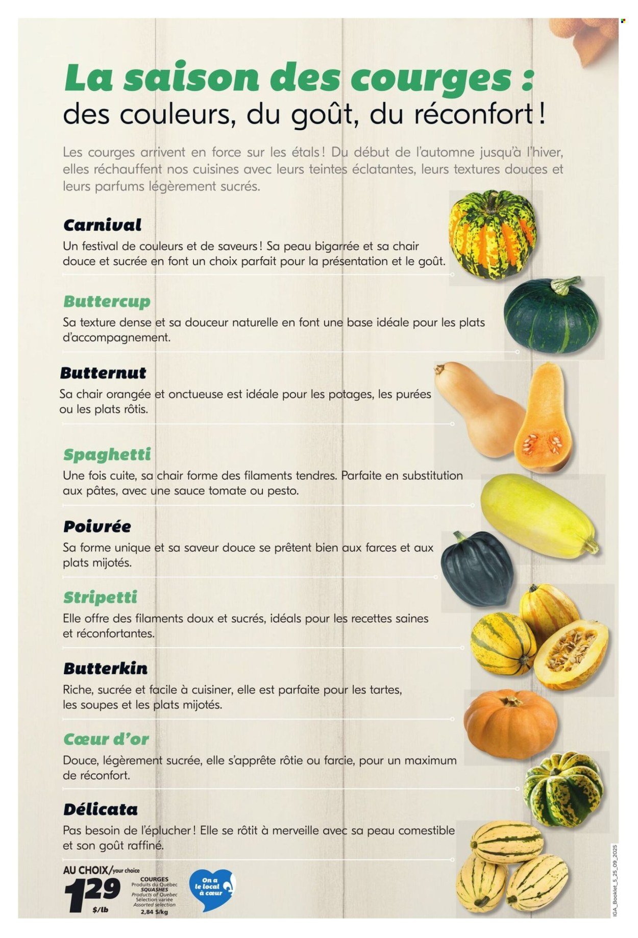 IGA flyer - Autumn - QC