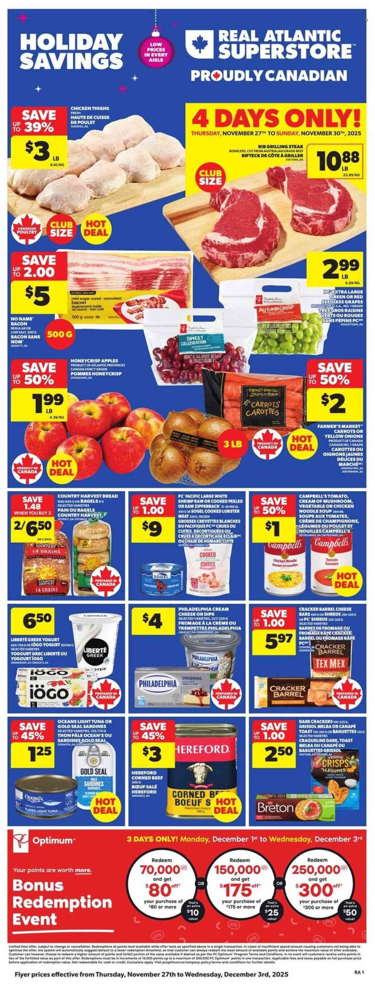 ATLANTIC SUPERSTORE flyer - Weekly Flyer (2025-11-27 - 2025-12-03) | 1