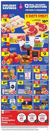 ATLANTIC SUPERSTORE flyer - Weekly Flyer (2025-11-27 - 2025-12-03)