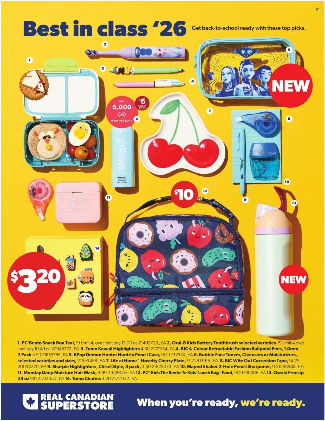 REAL CANADIAN SUPERSTORE flyer - Back to School Book