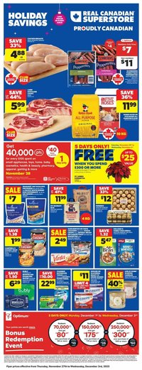 REAL CANADIAN SUPERSTORE flyer - Weekly Flyer (2025-11-27 - 2025-12-03)
