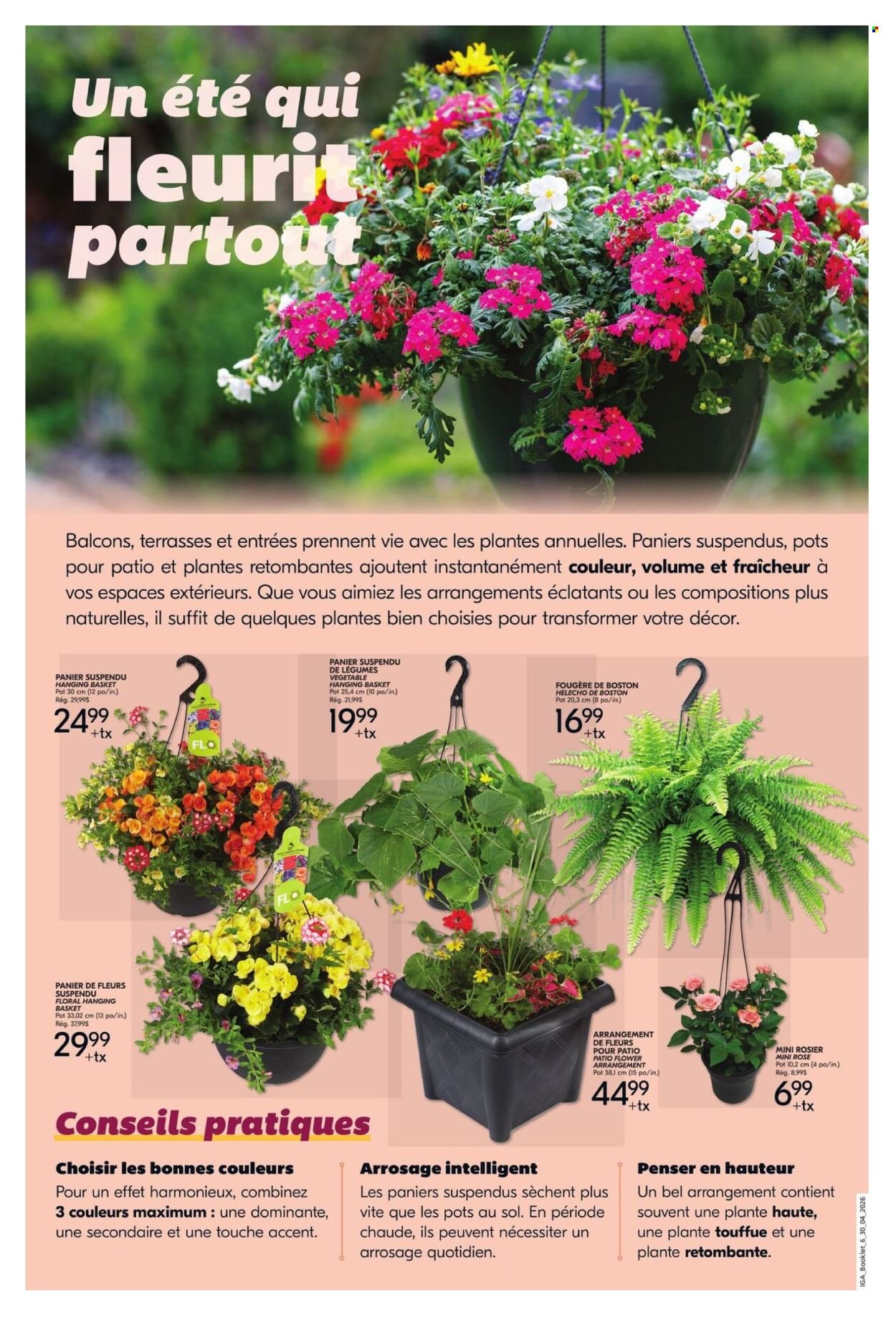 IGA flyer - Gardening Booklet