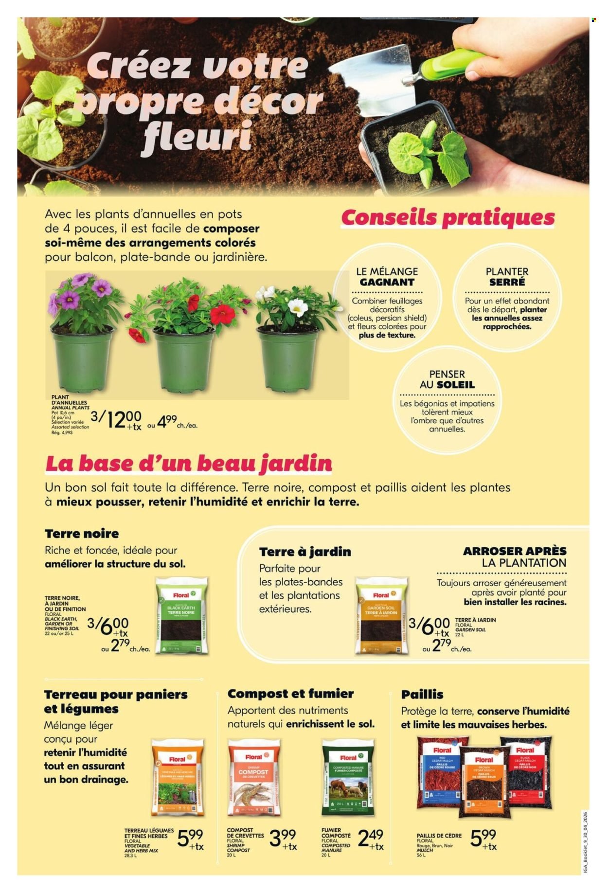 IGA flyer - Gardening Booklet