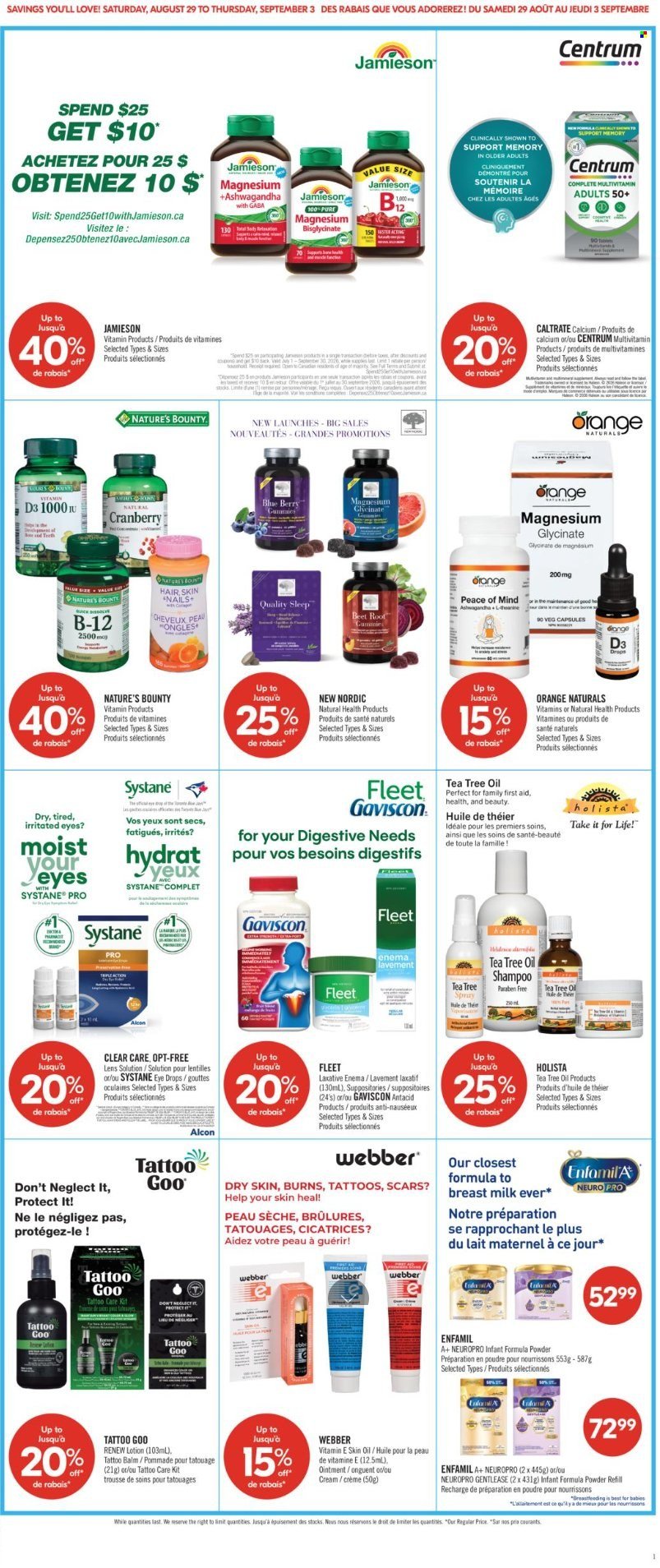 SHOPPERS DRUG MART flyer - From Saturday August 29, 2026