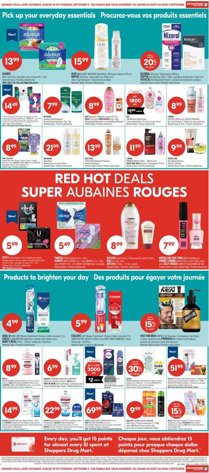 SHOPPERS DRUG MART flyer - From Saturday August 29, 2026