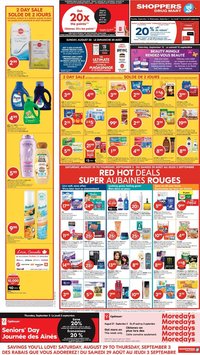 SHOPPERS DRUG MART flyer - From Saturday August 29, 2026