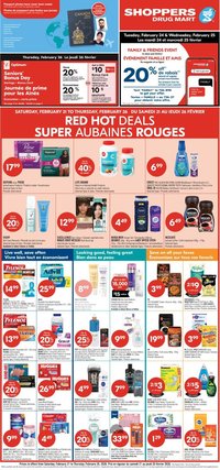 SHOPPERS DRUG MART flyer - From Saturday February 21, 2026