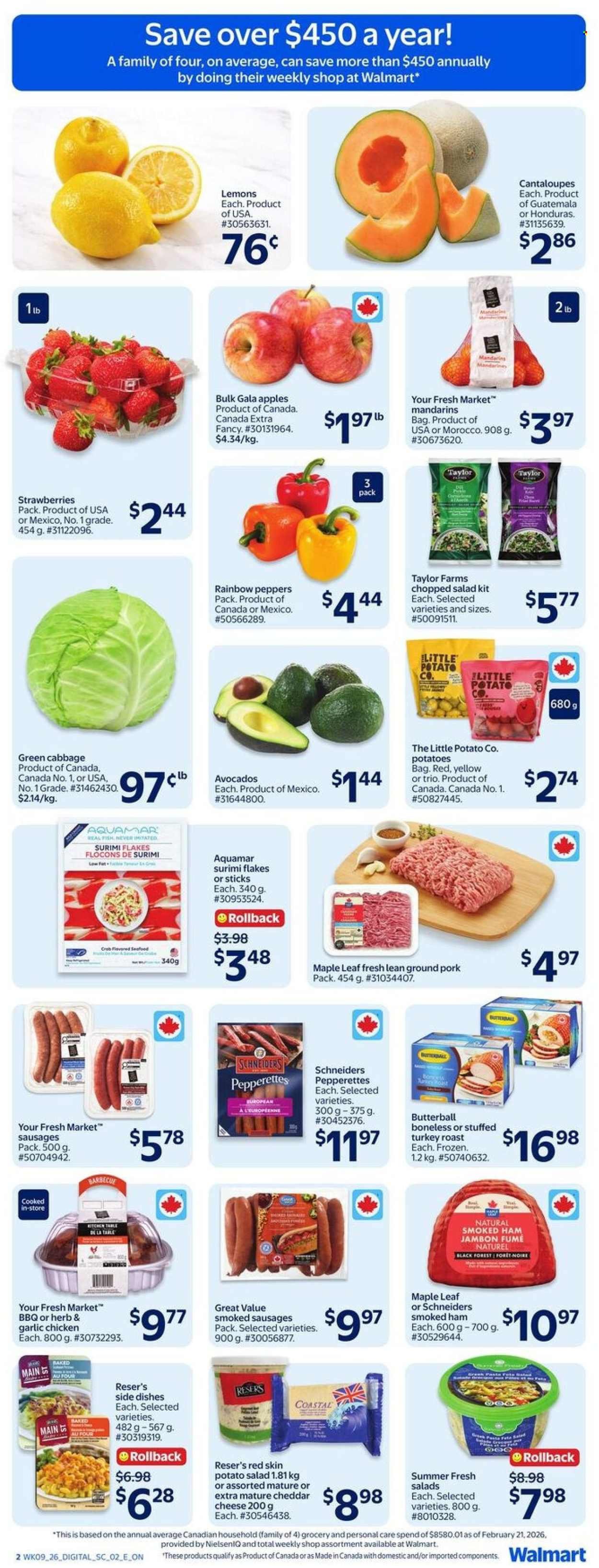 WALMART flyer - From Thursday March 26, 2026