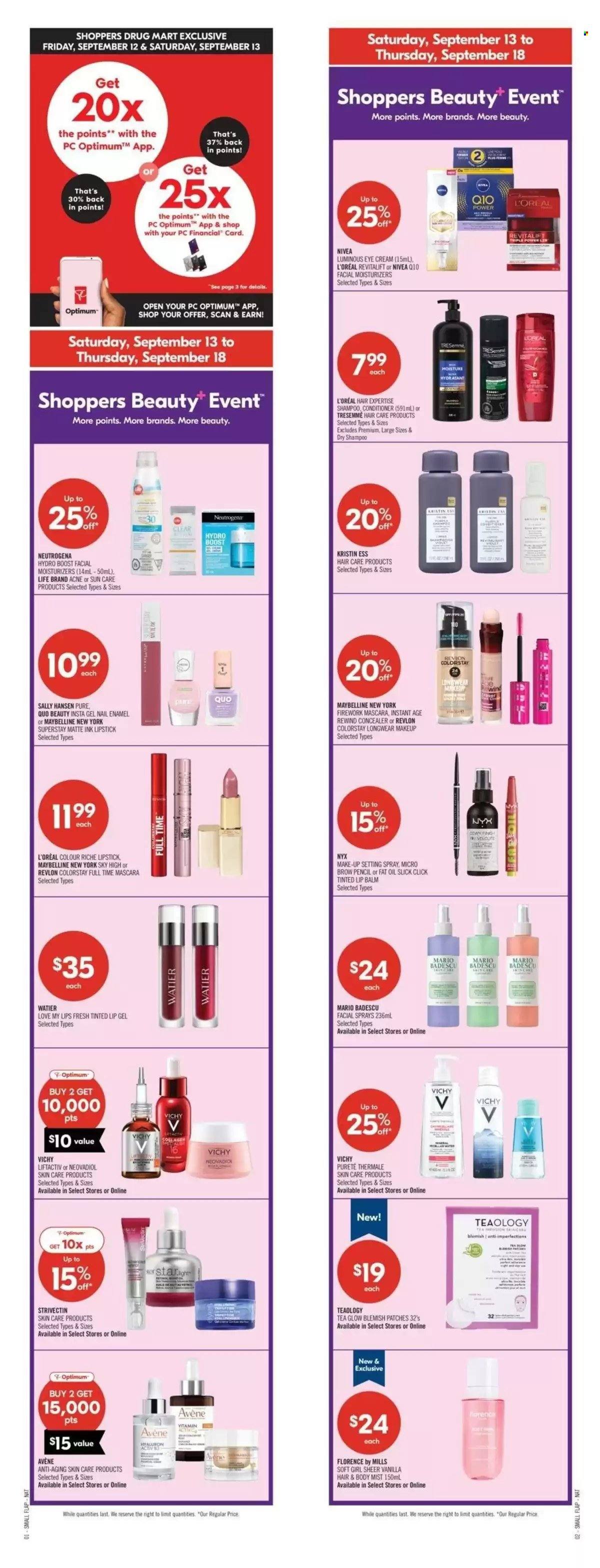 SHOPPERS DRUG MART flyer - From Saturday September 13, 2025