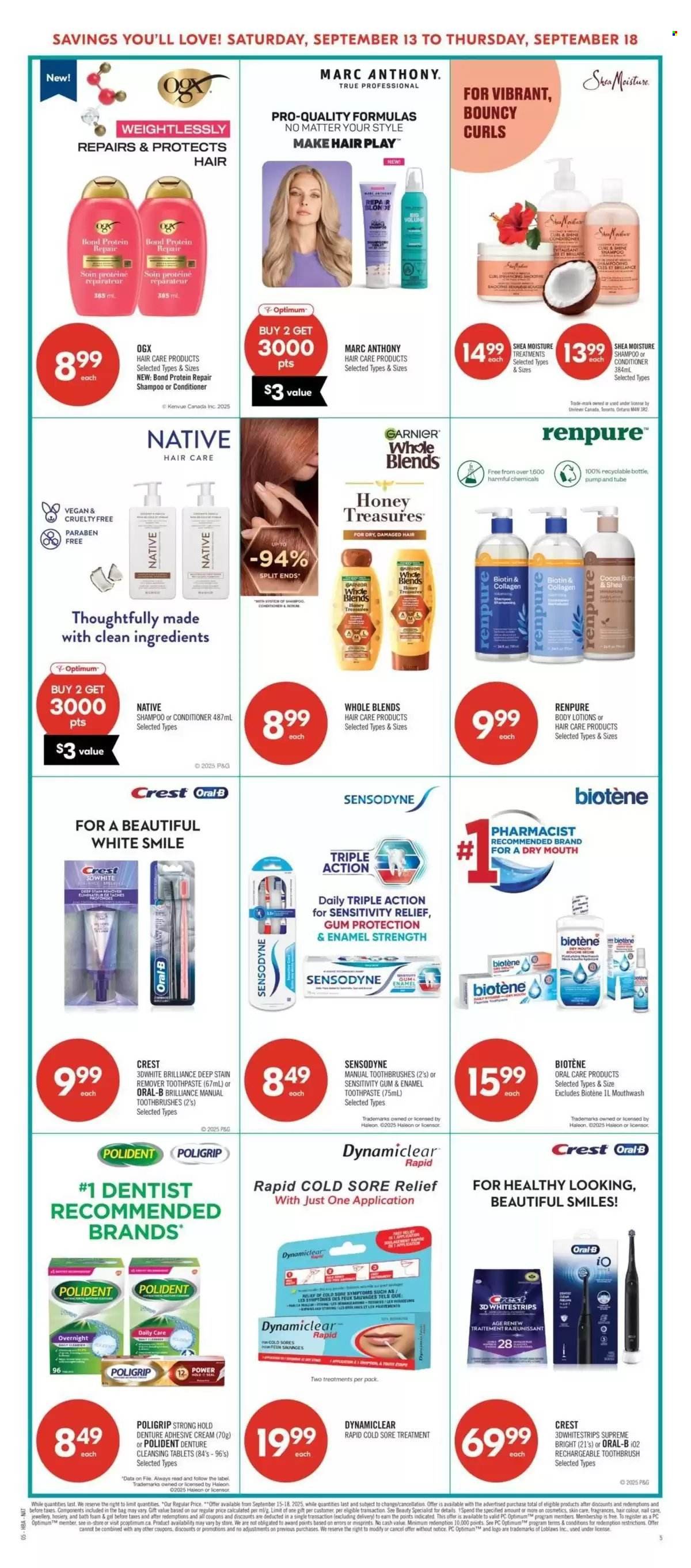 SHOPPERS DRUG MART flyer - From Saturday September 13, 2025