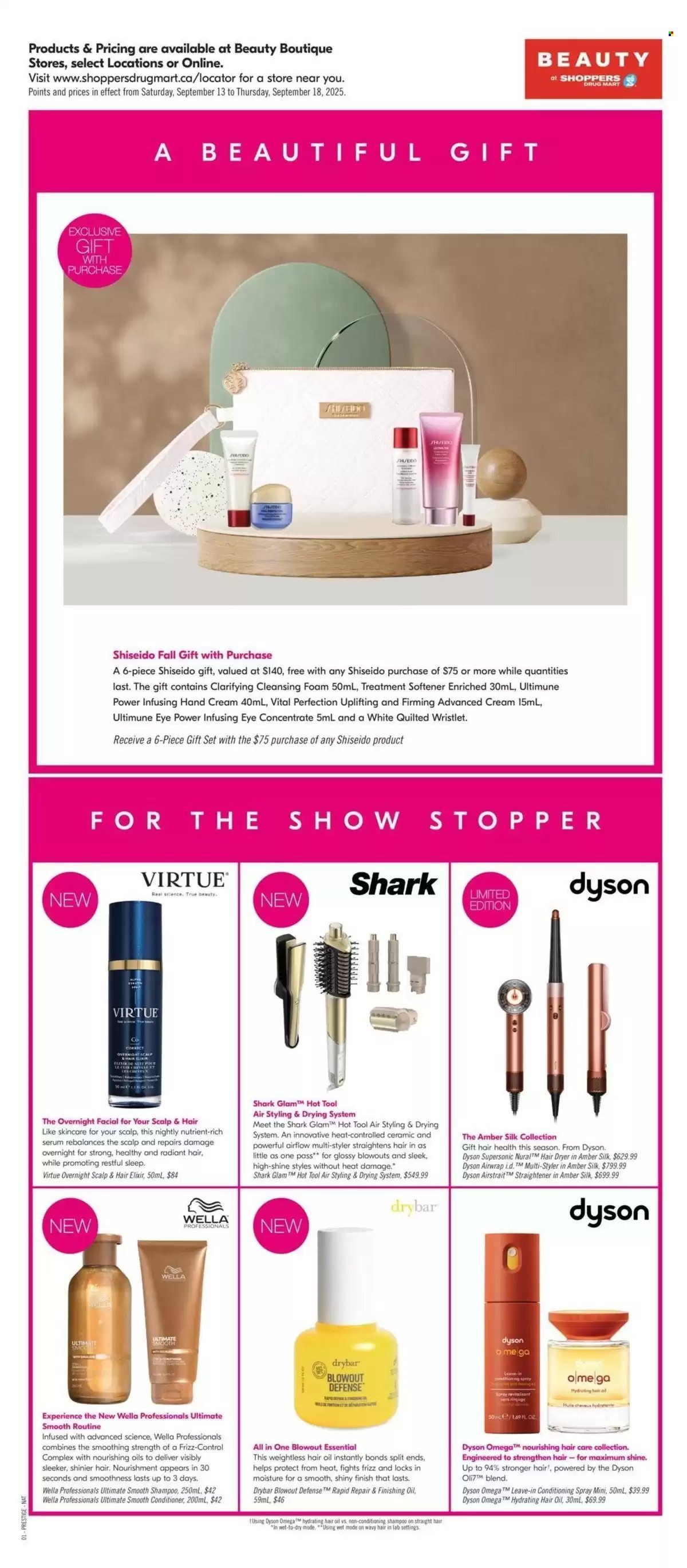 SHOPPERS DRUG MART flyer - From Saturday September 13, 2025