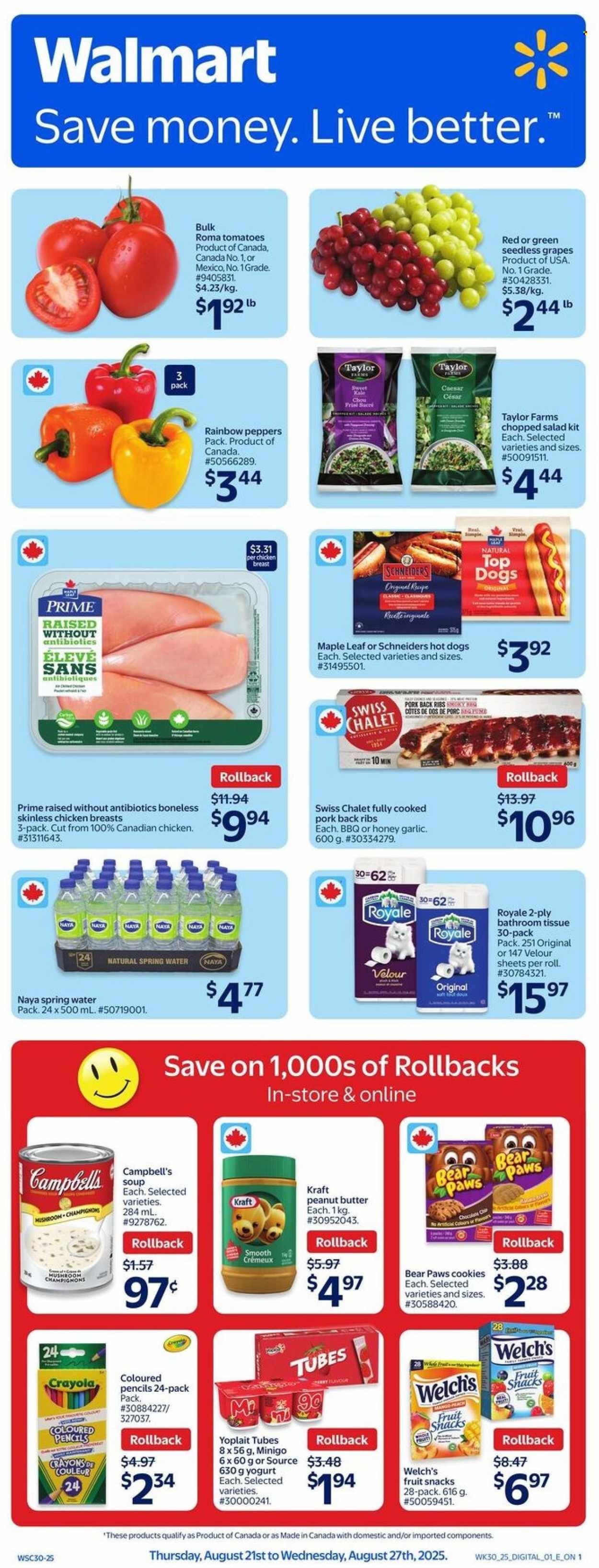 WALMART flyer - Back To School