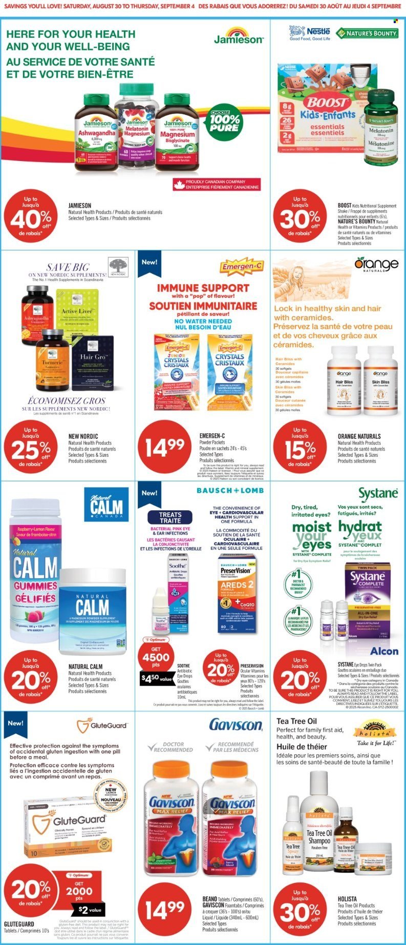 SHOPPERS DRUG MART flyer - From Saturday August 30, 2025