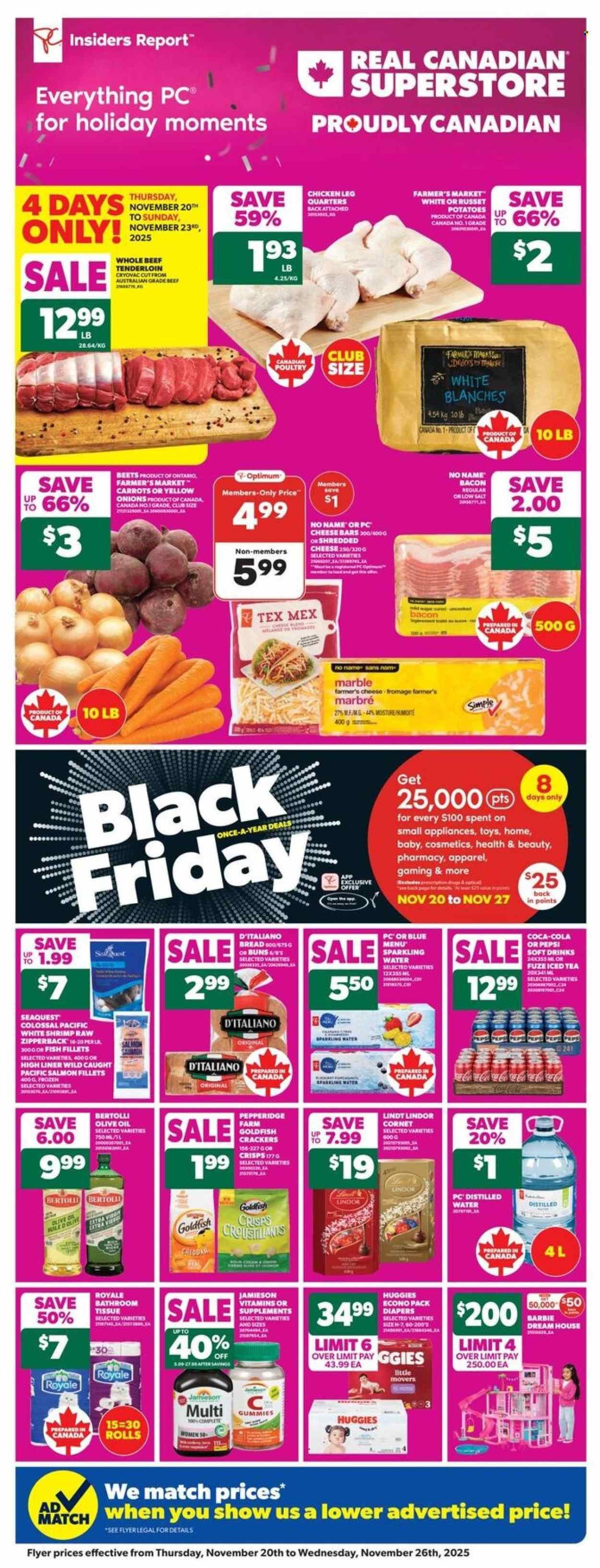 REAL CANADIAN SUPERSTORE flyer - Weekly Flyer (2025-11-20 - 2025-11-26) | 1