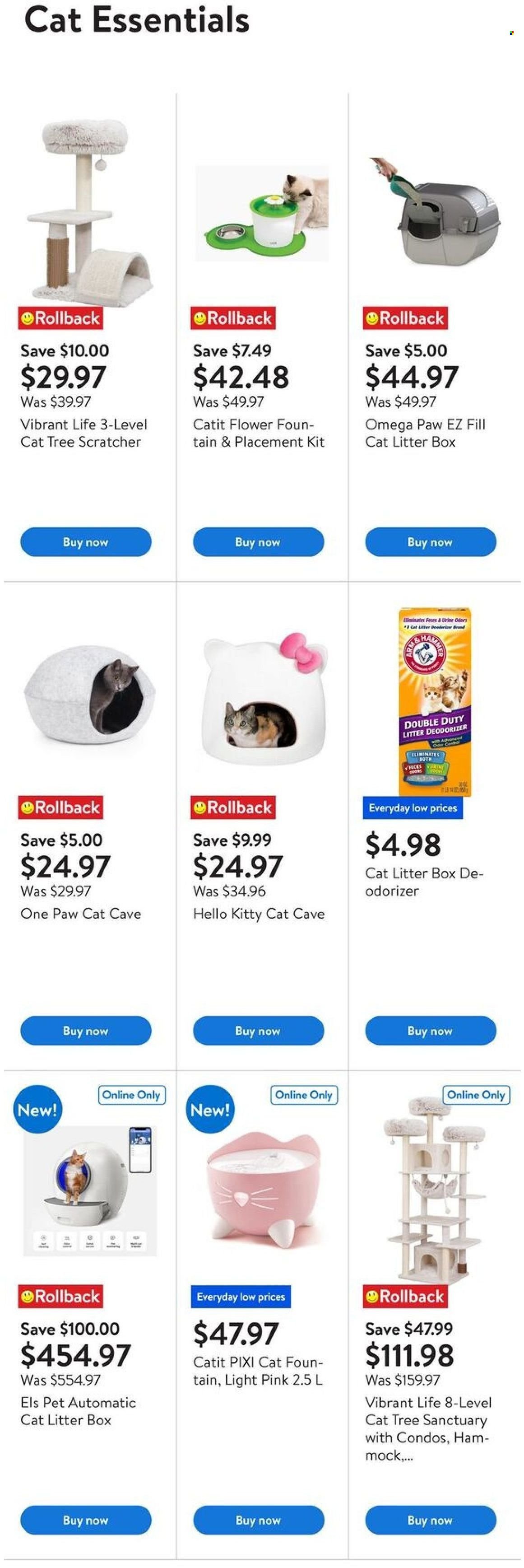 WALMART flyer - Pet Days
