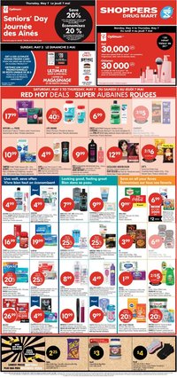 SHOPPERS DRUG MART flyer - From Saturday May 02, 2026 (2026-05-02 - 2026-05-07)