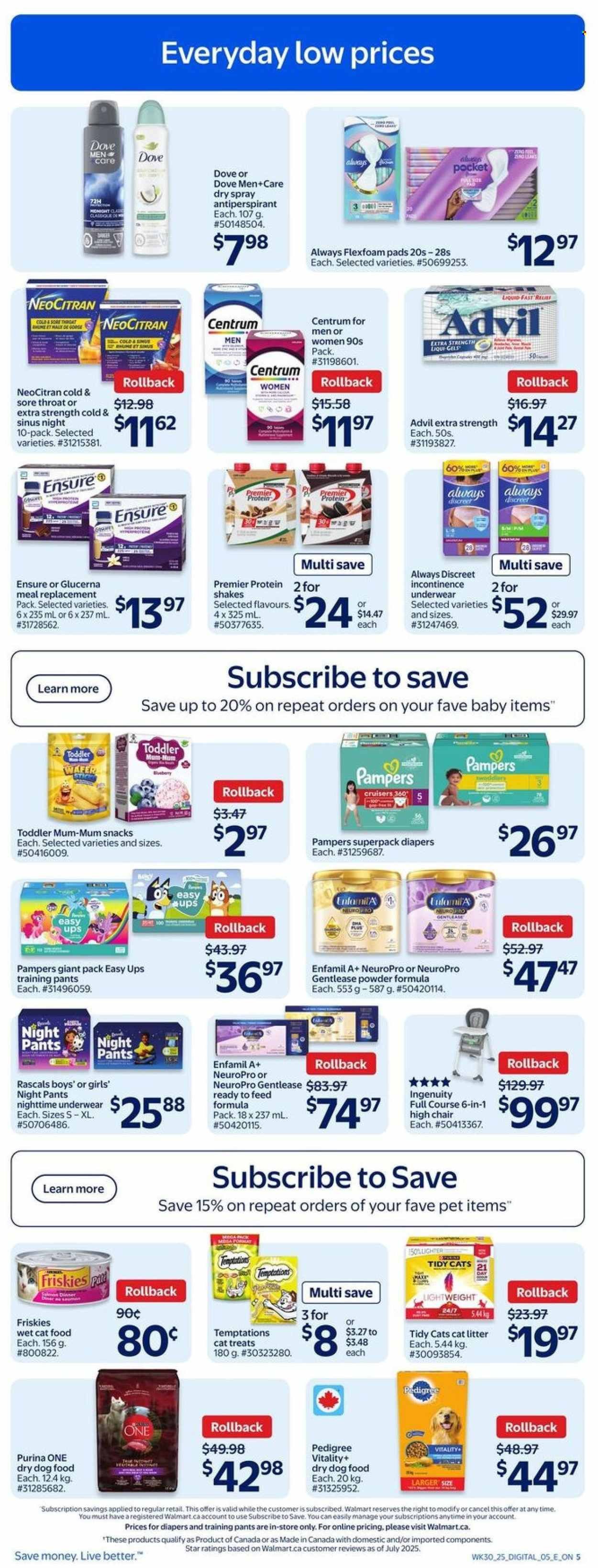 WALMART flyer - From Thursday August 21, 2025
