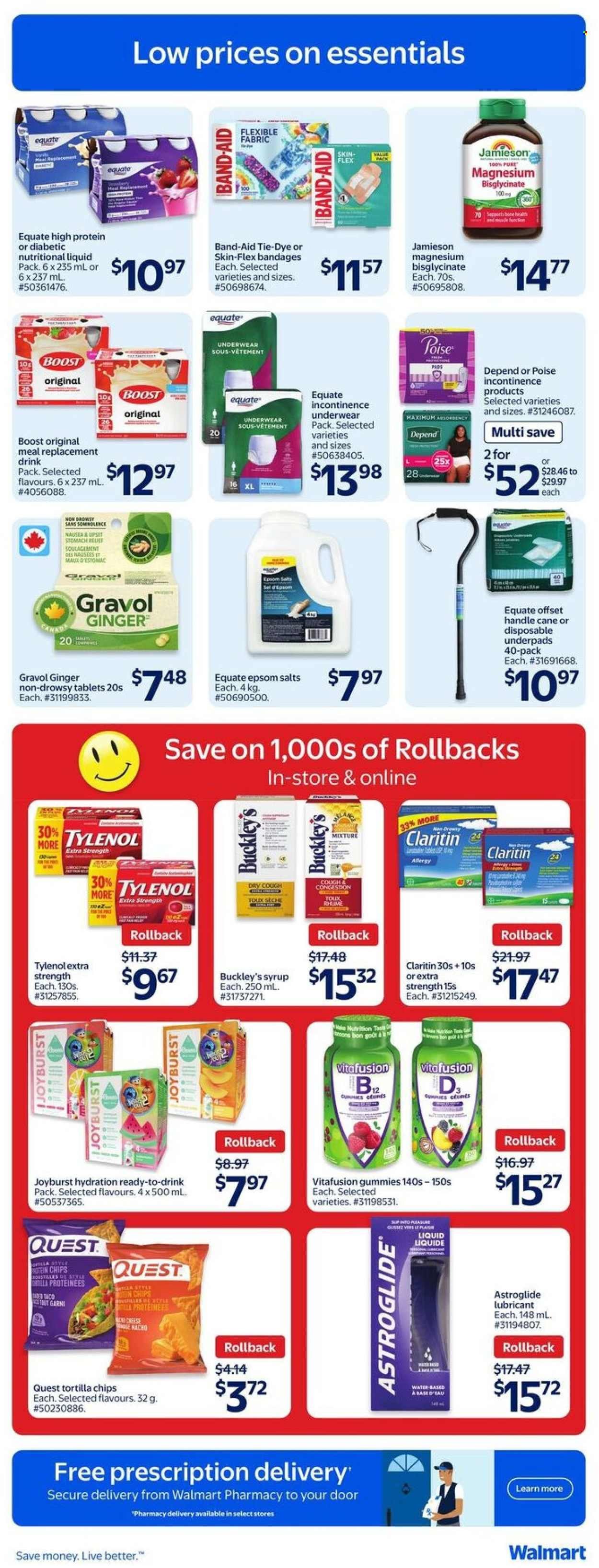 WALMART flyer - From Thursday August 21, 2025