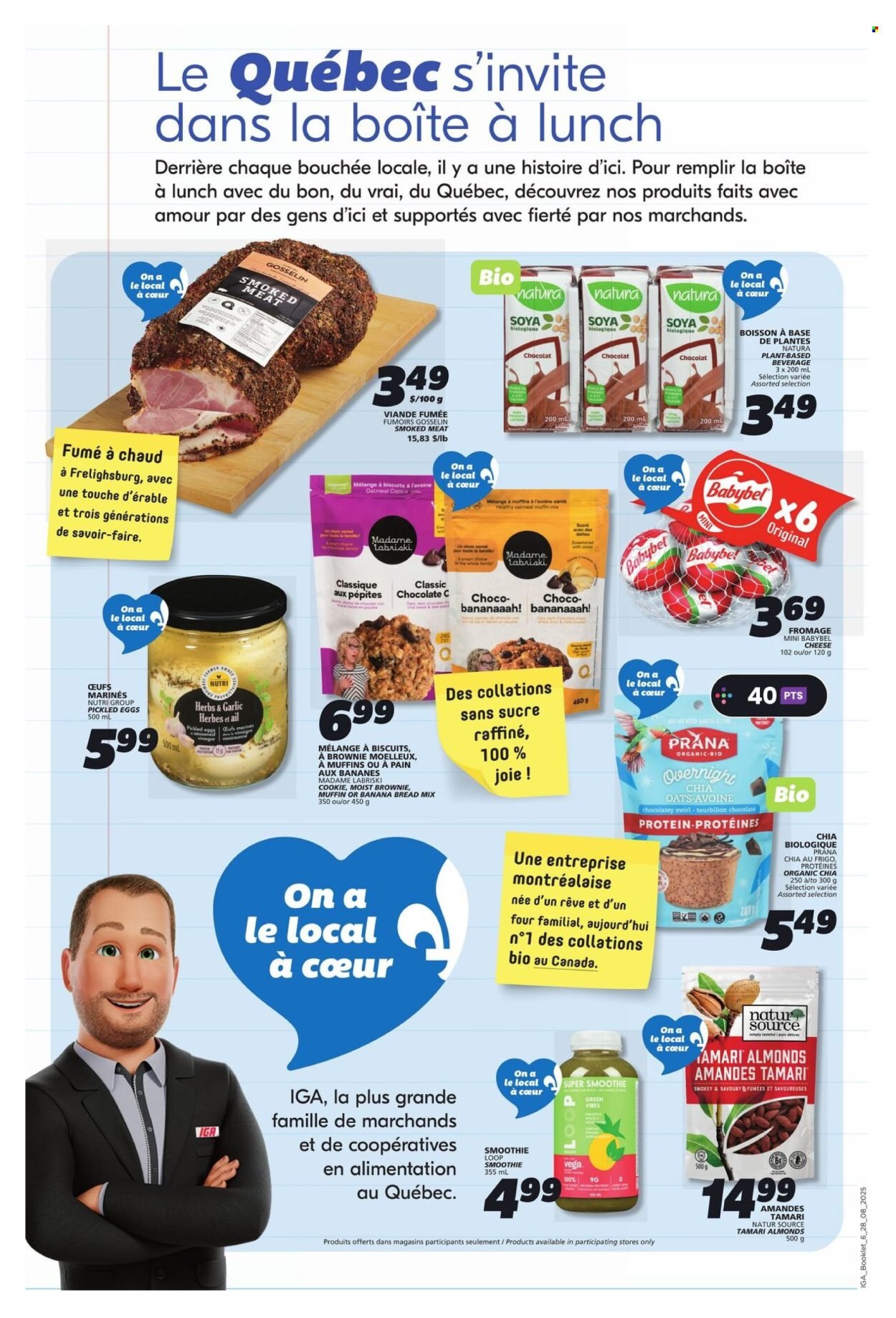 IGA flyer - Back to school