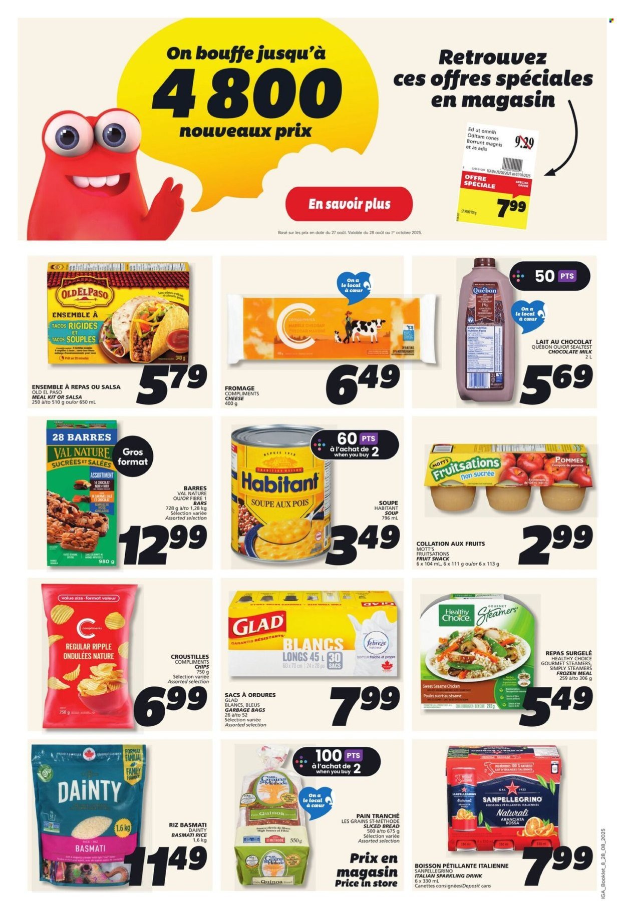 IGA flyer - Back to school