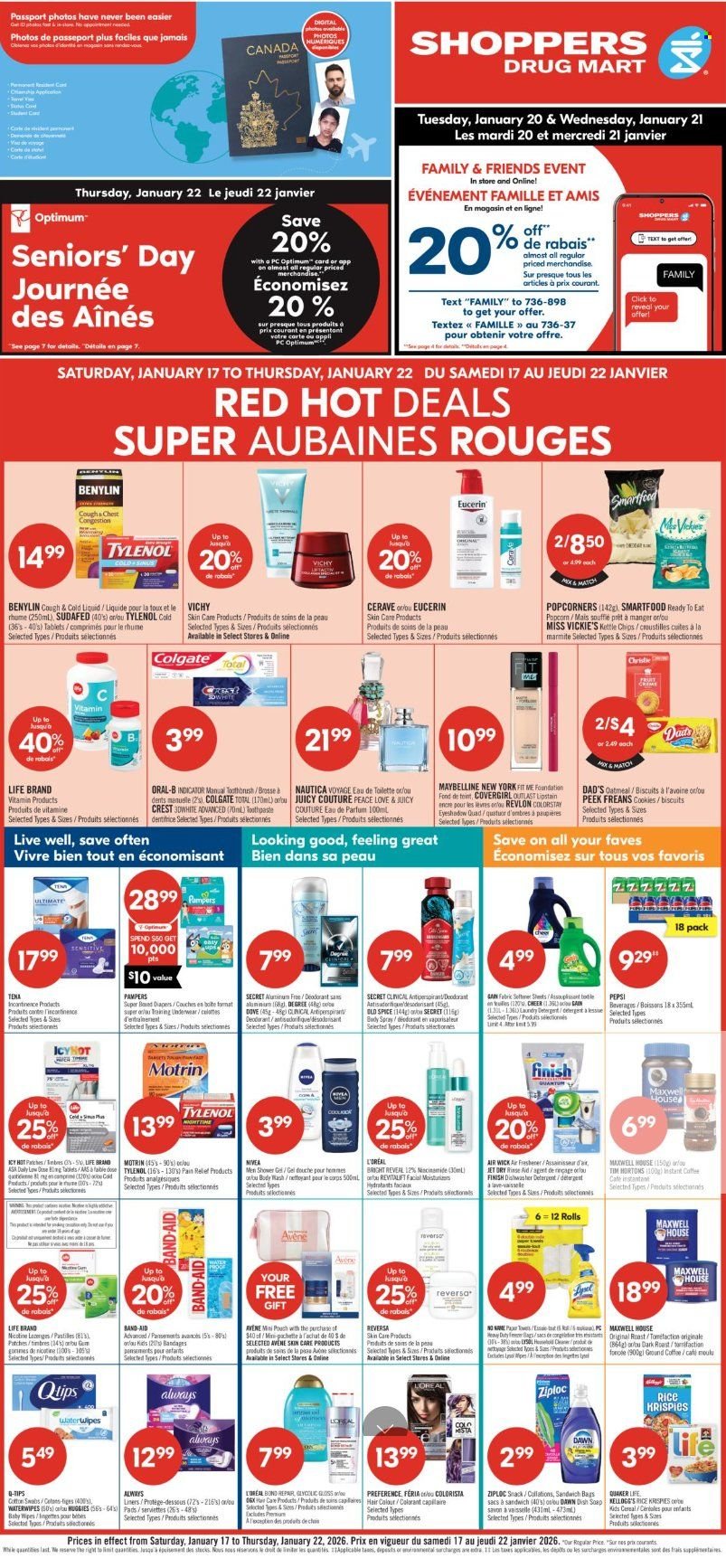 SHOPPERS DRUG MART flyer - From Saturday January 17, 2026 (2026-01-17 - 2026-01-22) | 1