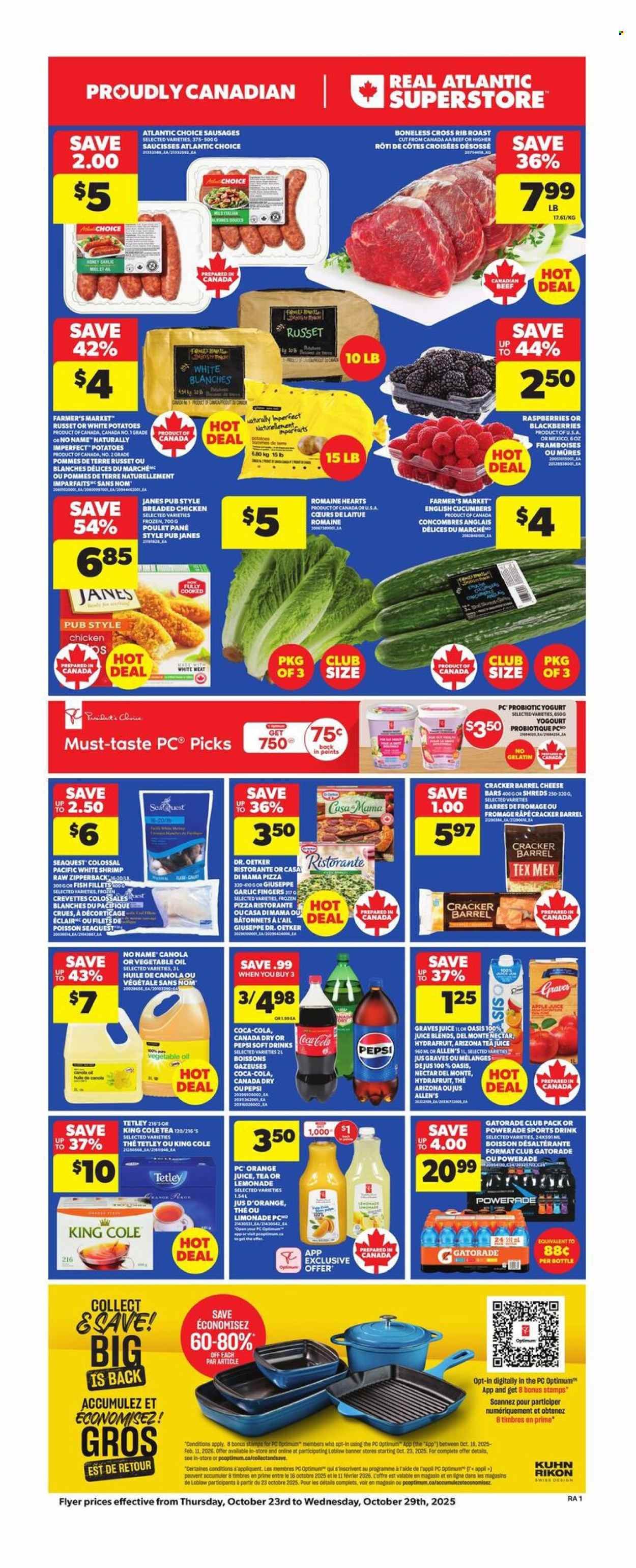 ATLANTIC SUPERSTORE flyer - Weekly Flyer (2025-10-23 - 2025-10-29) | 1