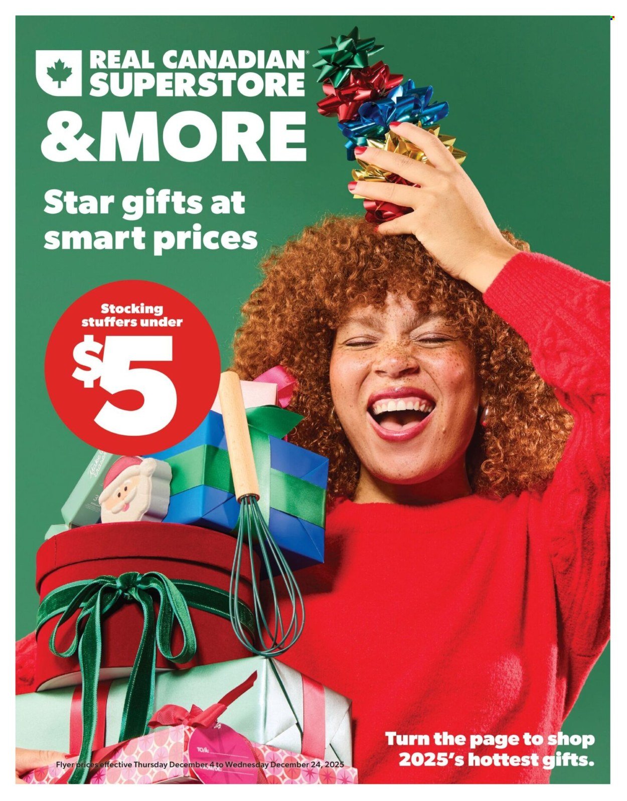 REAL CANADIAN SUPERSTORE flyer - Gift Guide Book (2025-12-04 - 2025-12-10) | 1