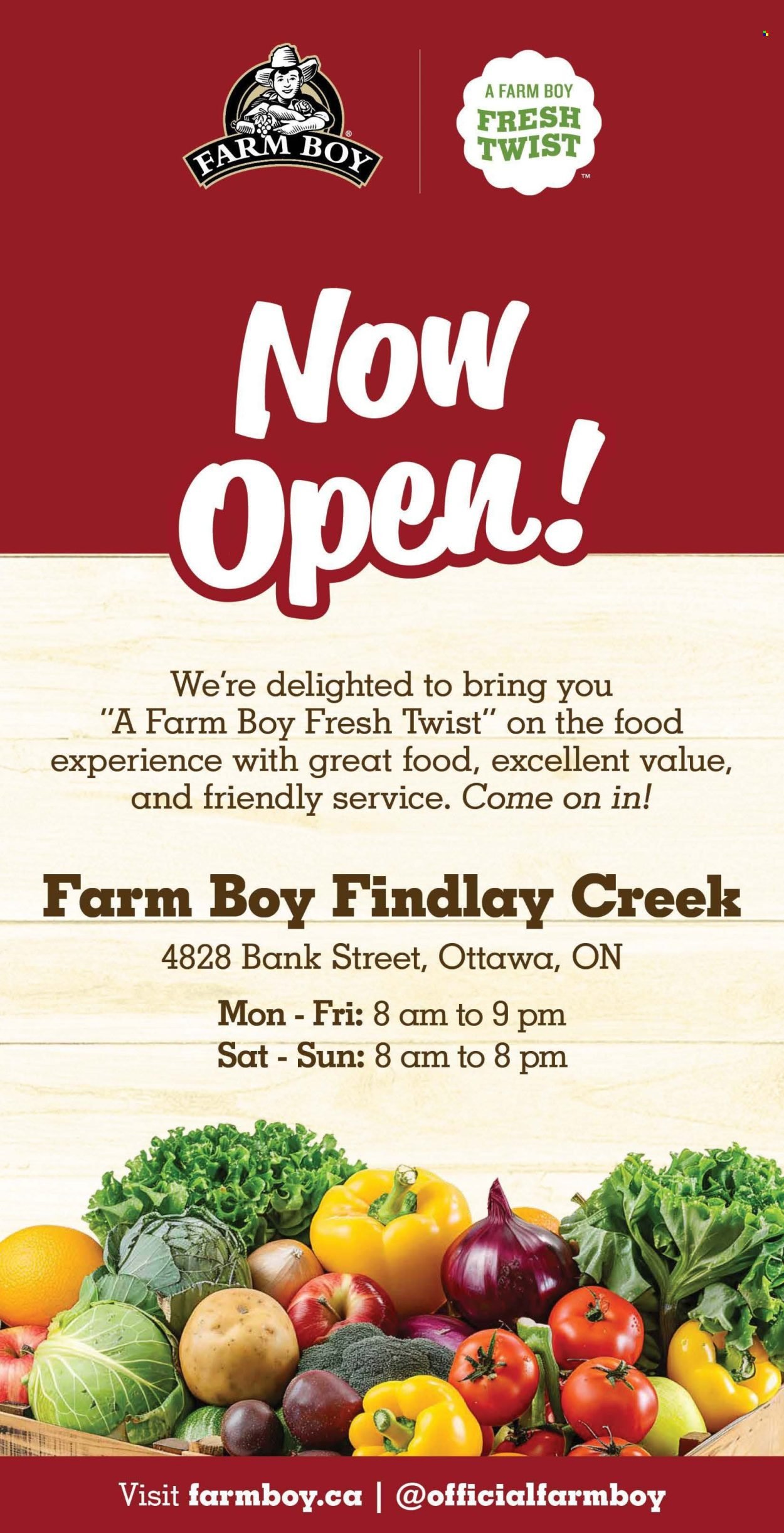 FARM BOY flyer - Weekly Flyer