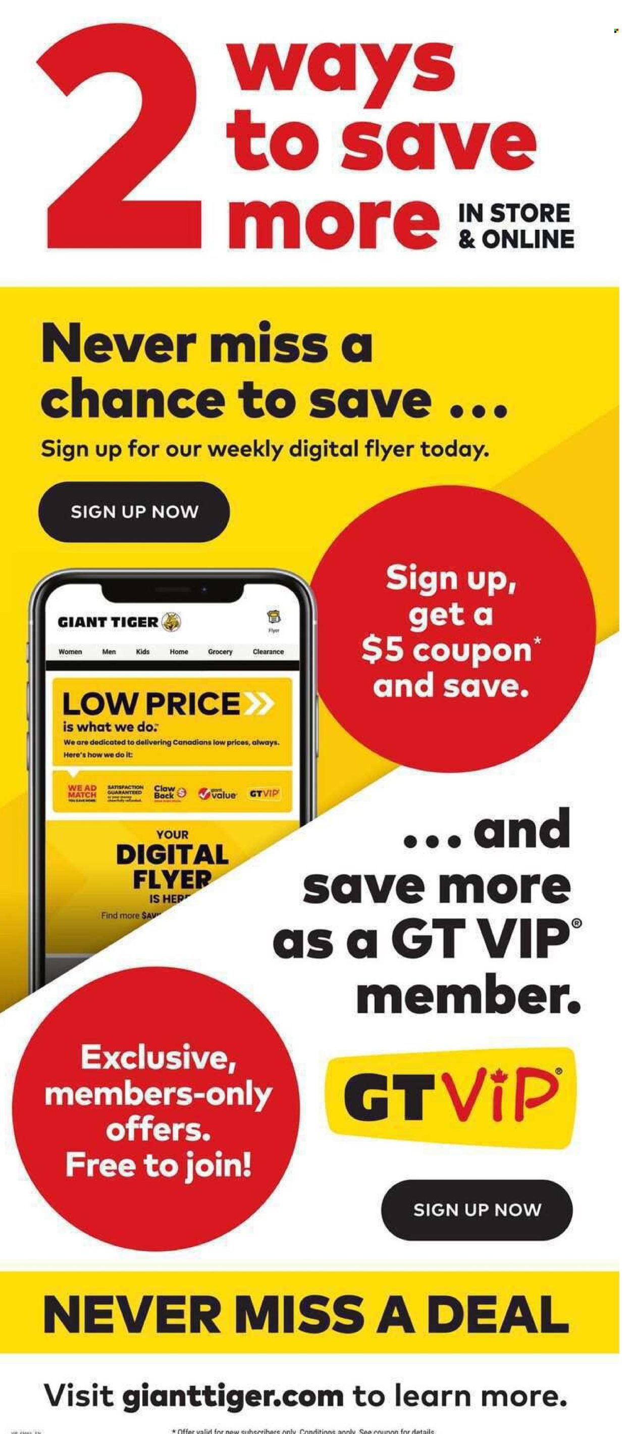 GIANT TIGER flyer - Weekly Flyer