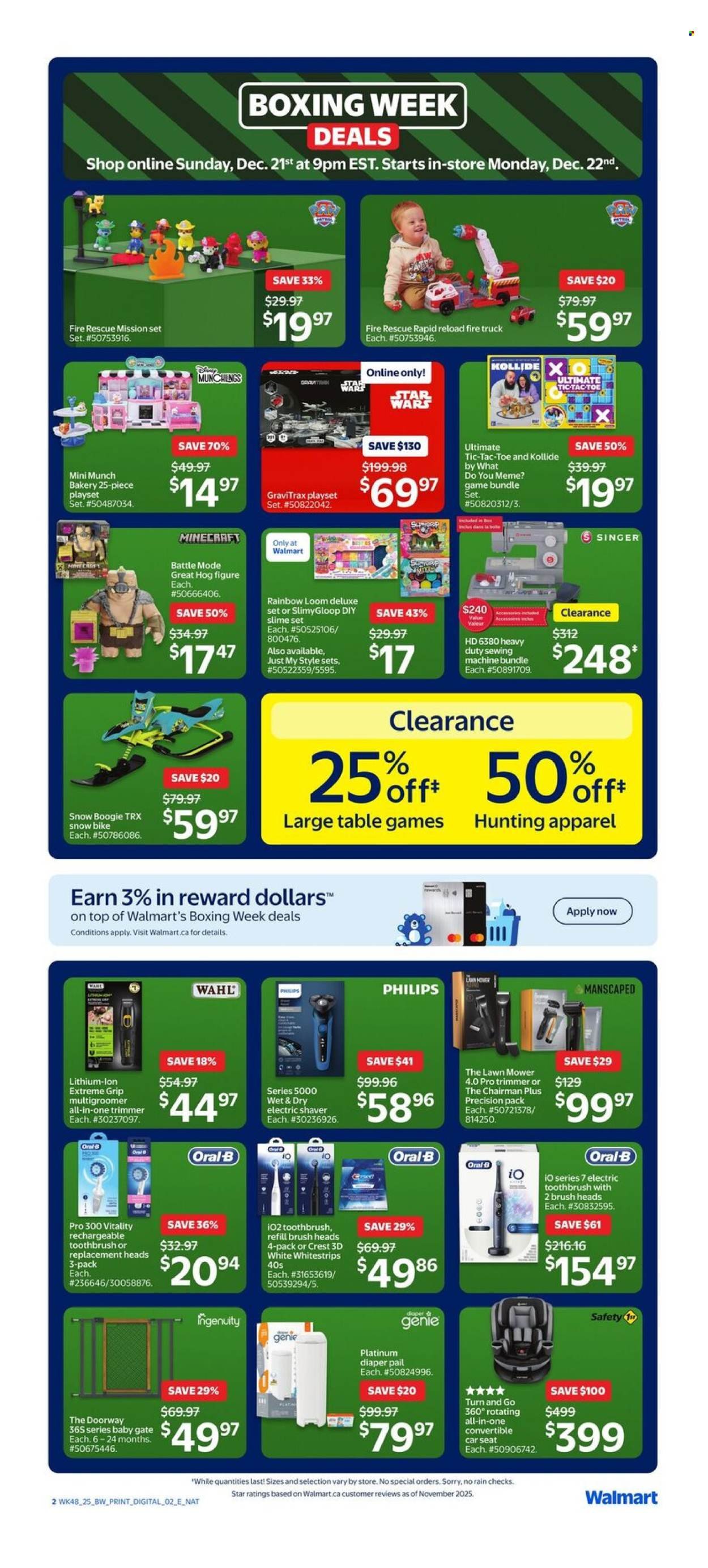 WALMART flyer - Boxing Week Deals (2025-12-21 - 2025-12-31) | 2