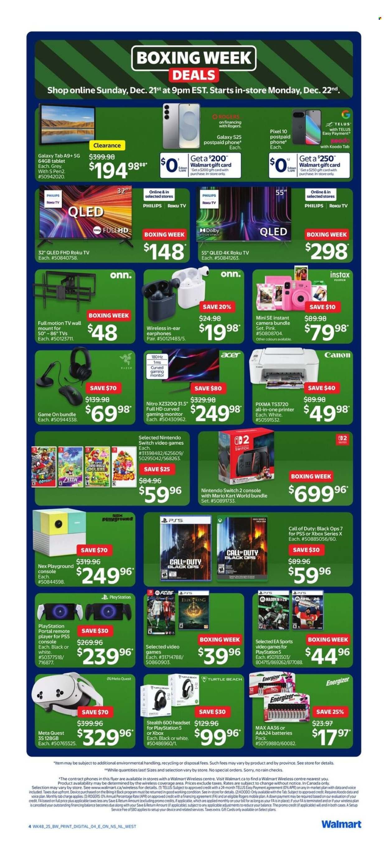 WALMART flyer - Boxing Week Deals (2025-12-21 - 2025-12-31) | 4