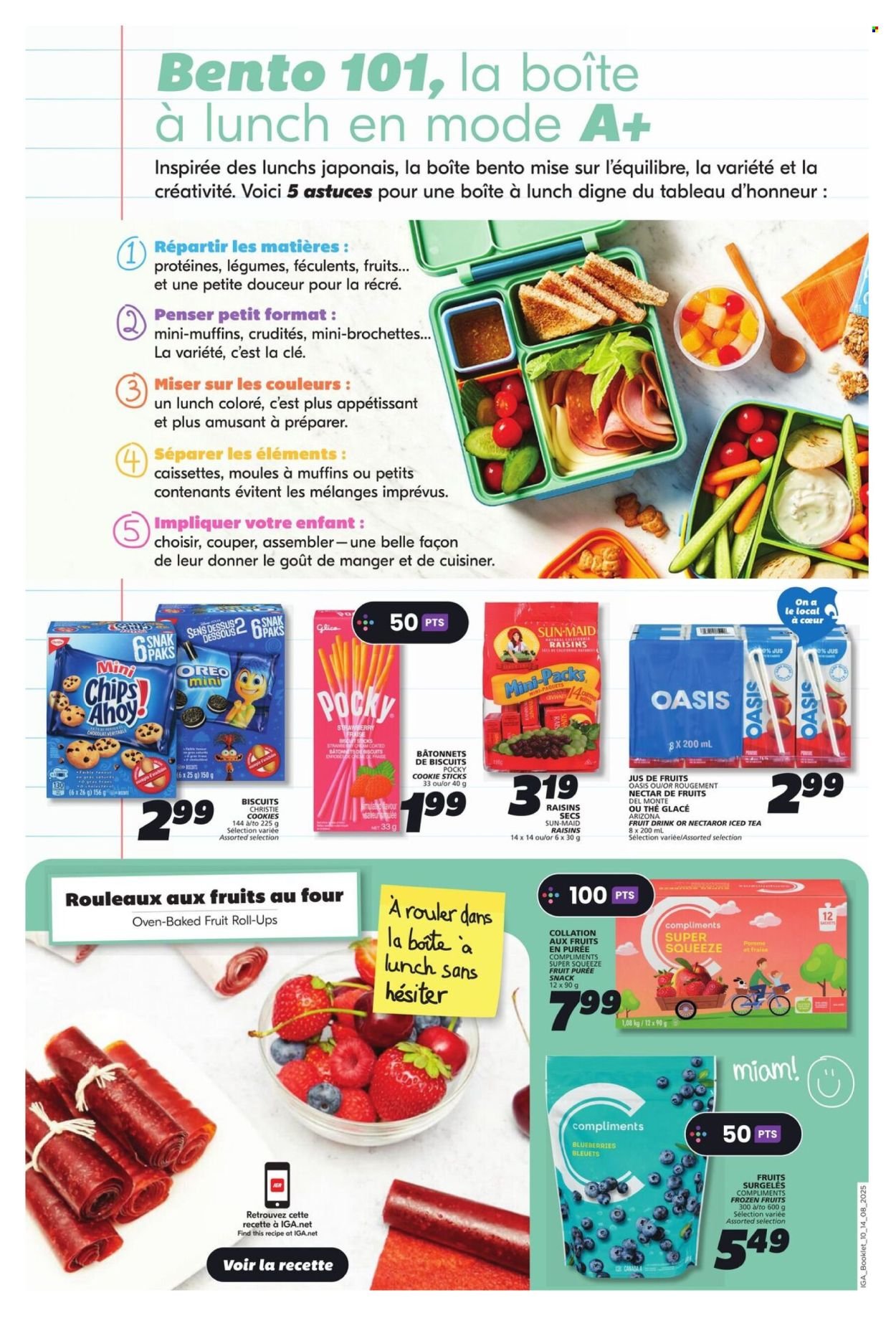 IGA flyer - Back to school