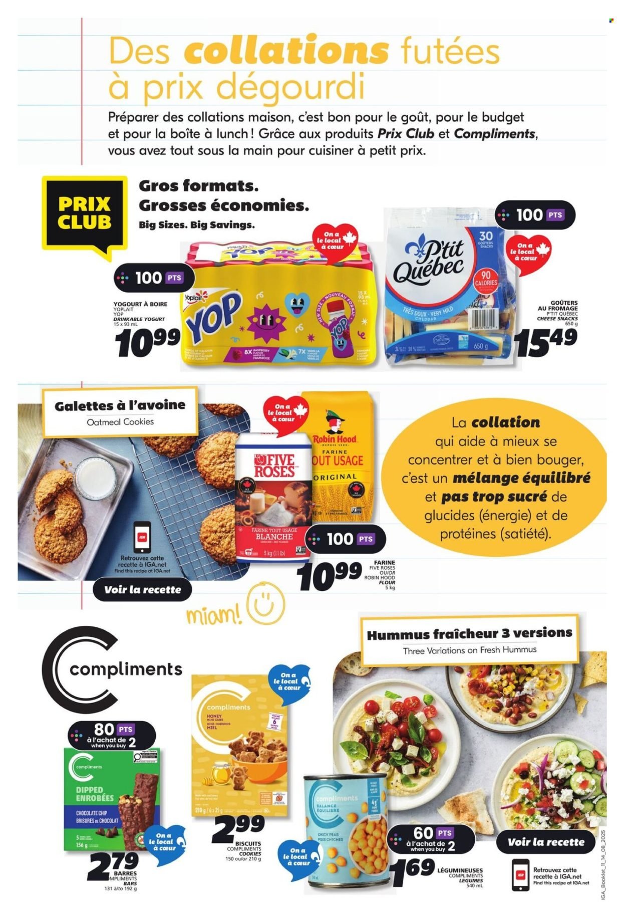 IGA flyer - Back to school