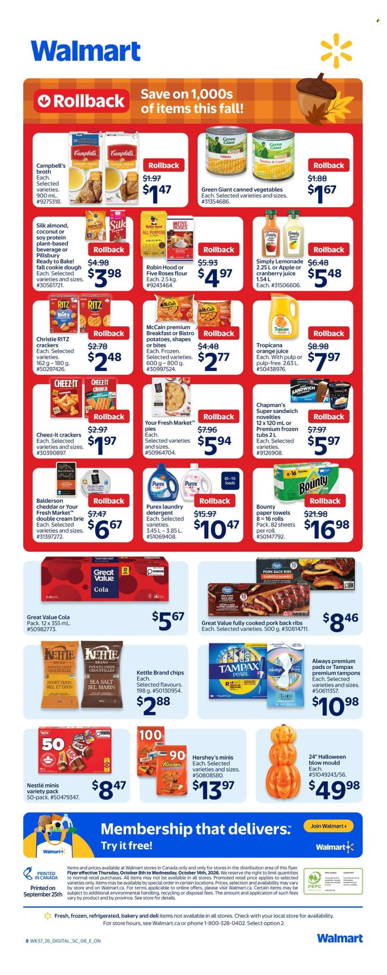 WALMART flyer - From Thursday October 08, 2026