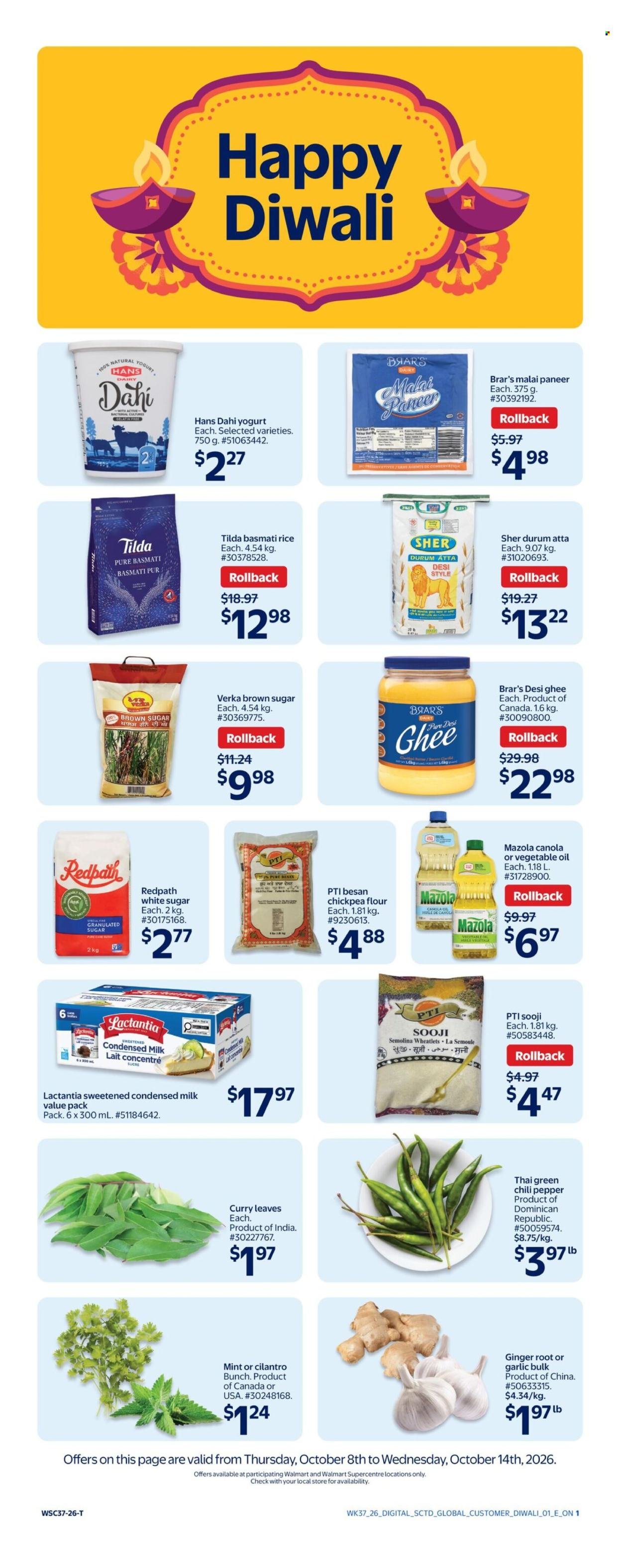 WALMART flyer - From Thursday October 08, 2026