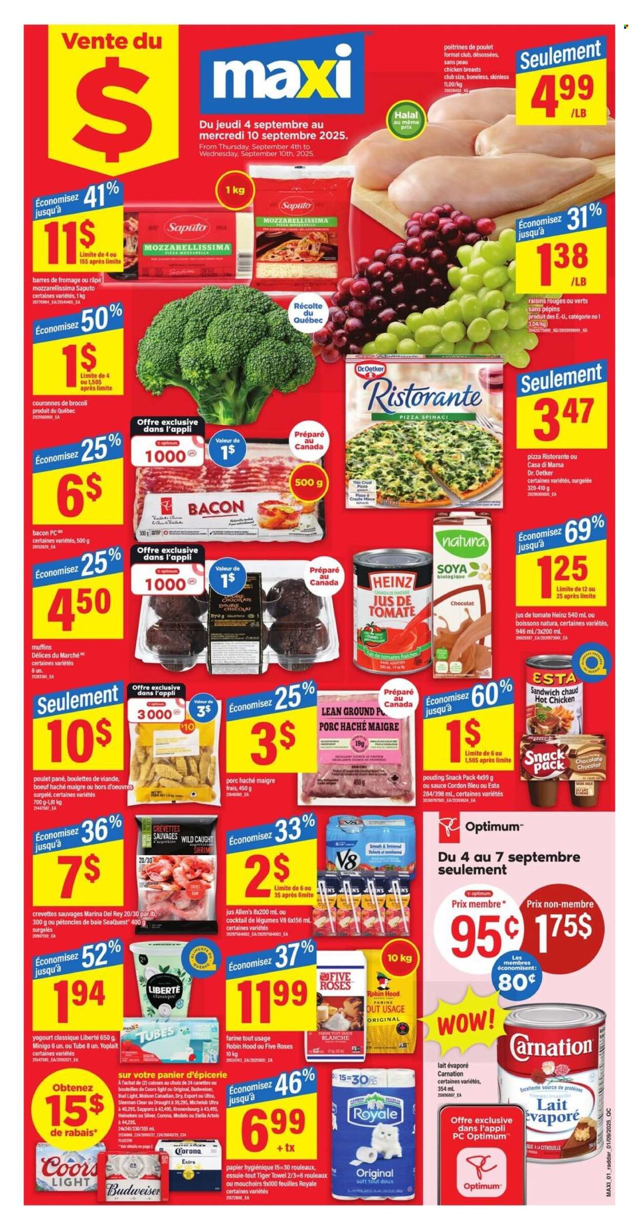 MAXI flyer - Circulaire hebdomadaire (2025-09-04 - 2025-09-10) | 1