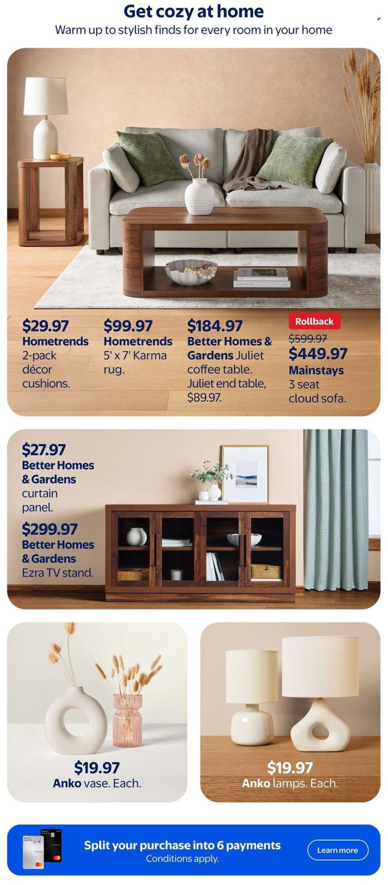 WALMART flyer - Home for the harvest