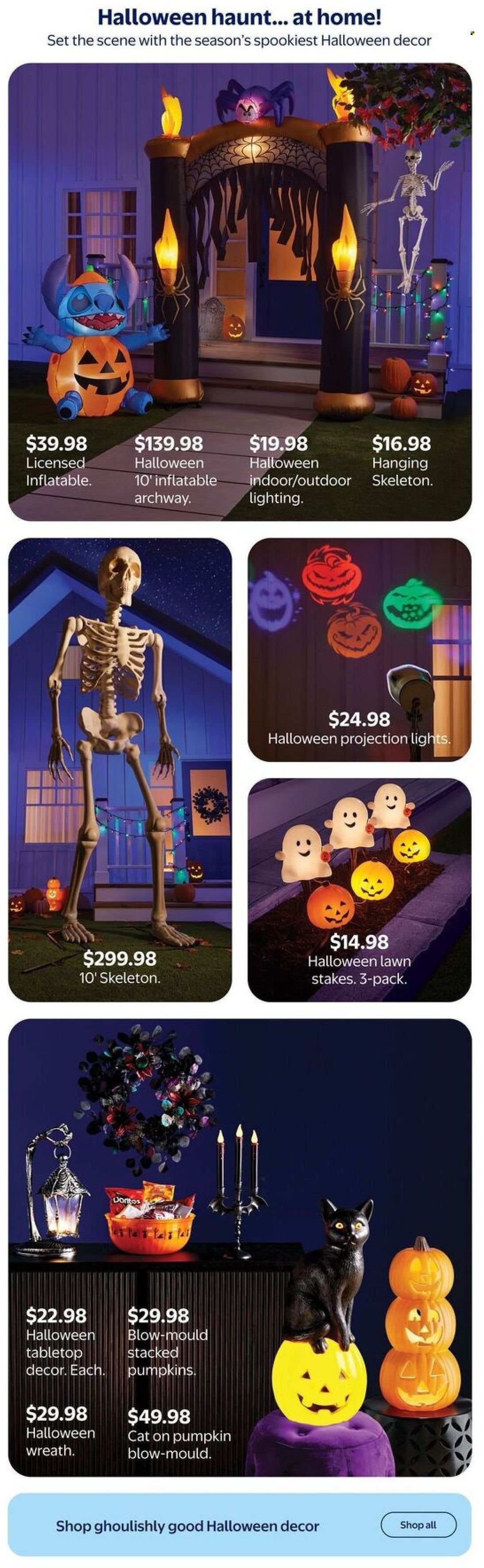 WALMART flyer - Home for the harvest