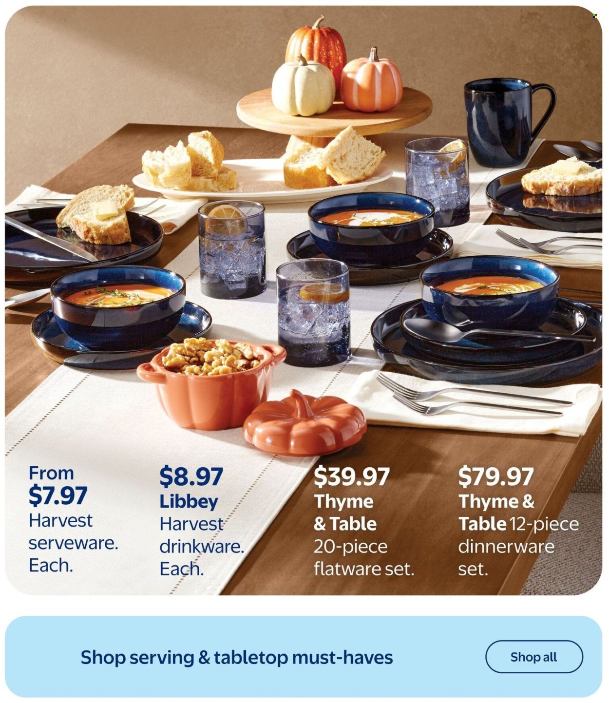 WALMART flyer - Home for the harvest